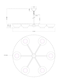 Mod Chandelier
