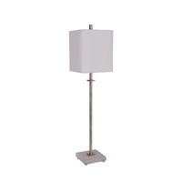 Svelte Buffet Lamp - Silver