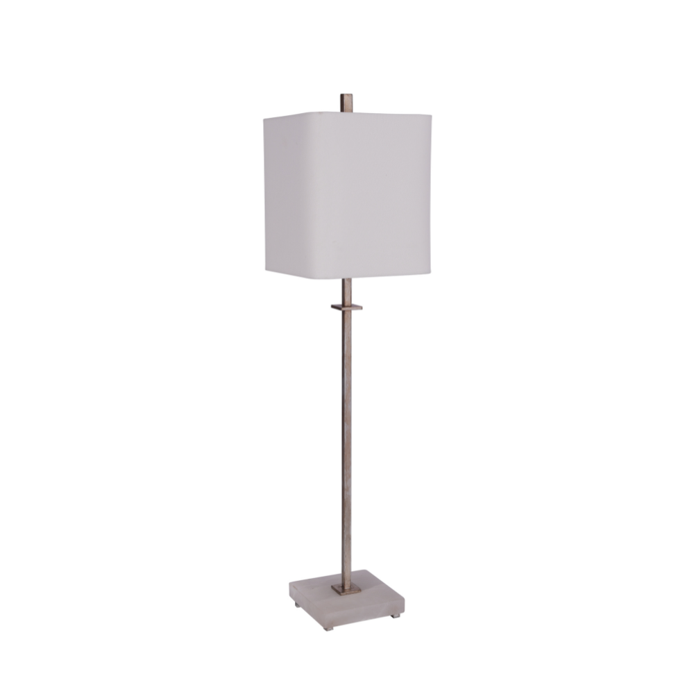 Svelte Buffet Lamp - Silver