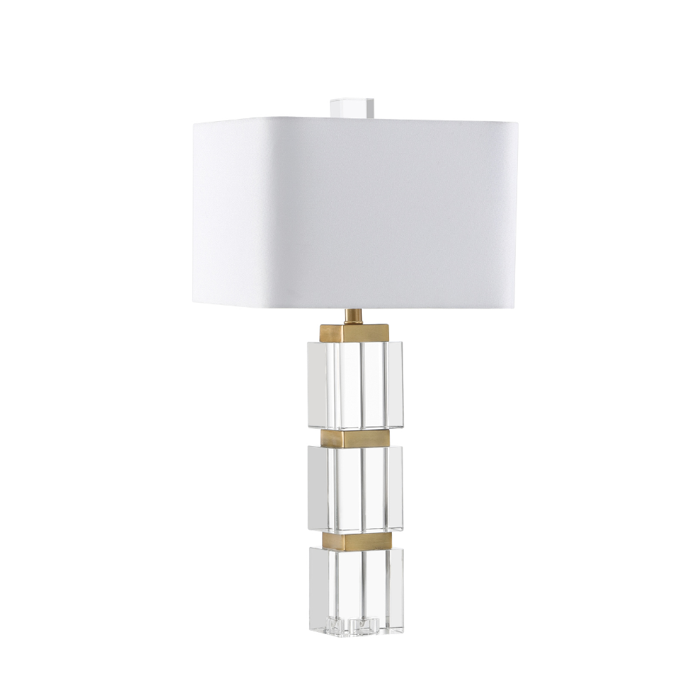 Stacked Crystal Table Lamp | Mariana Home