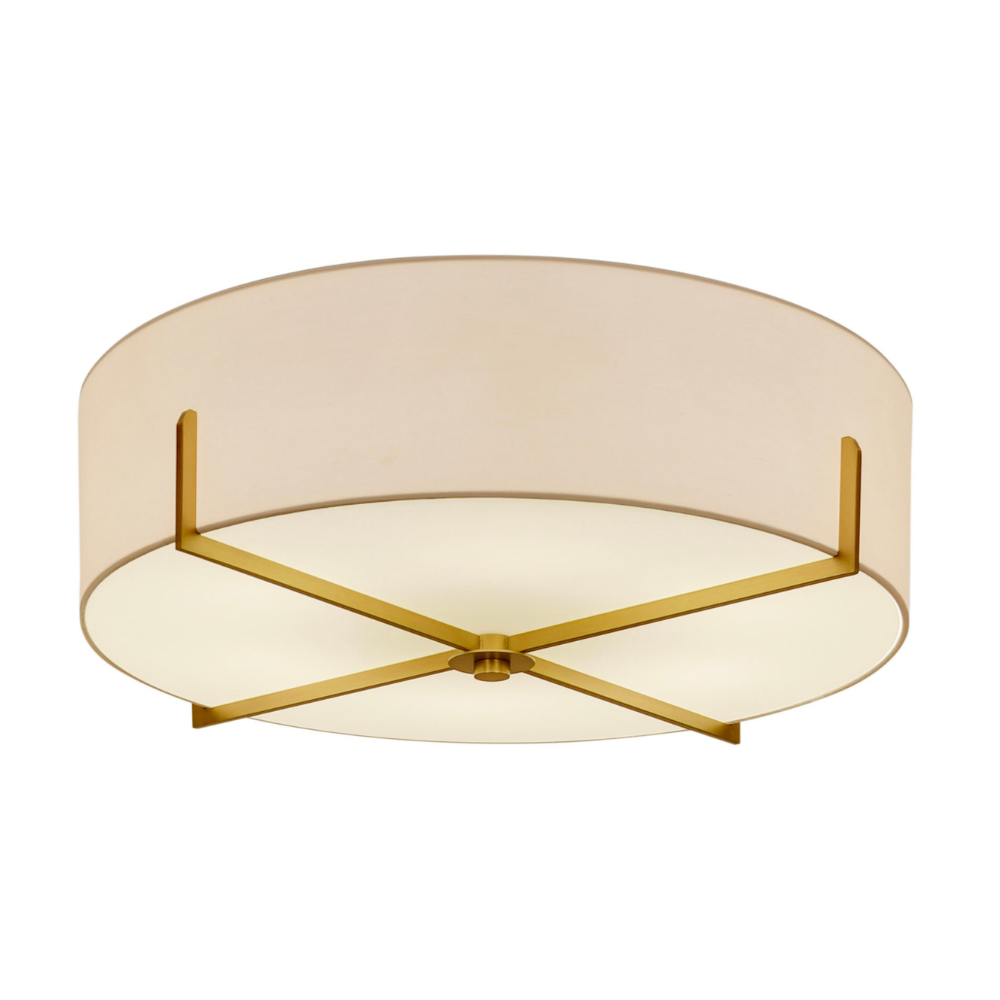 Ava Six Light Semi Flush Mount - Gold – Mariana Home