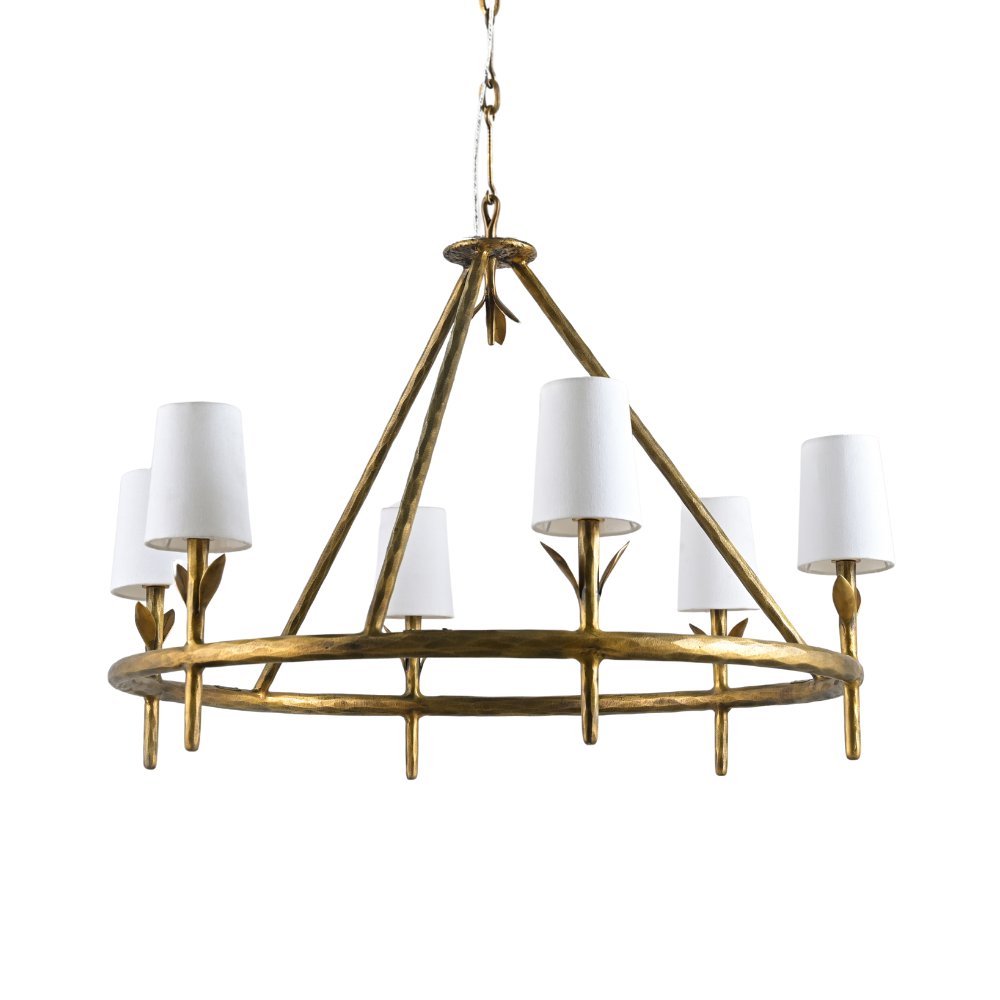 Everest Chandelier - Brass
