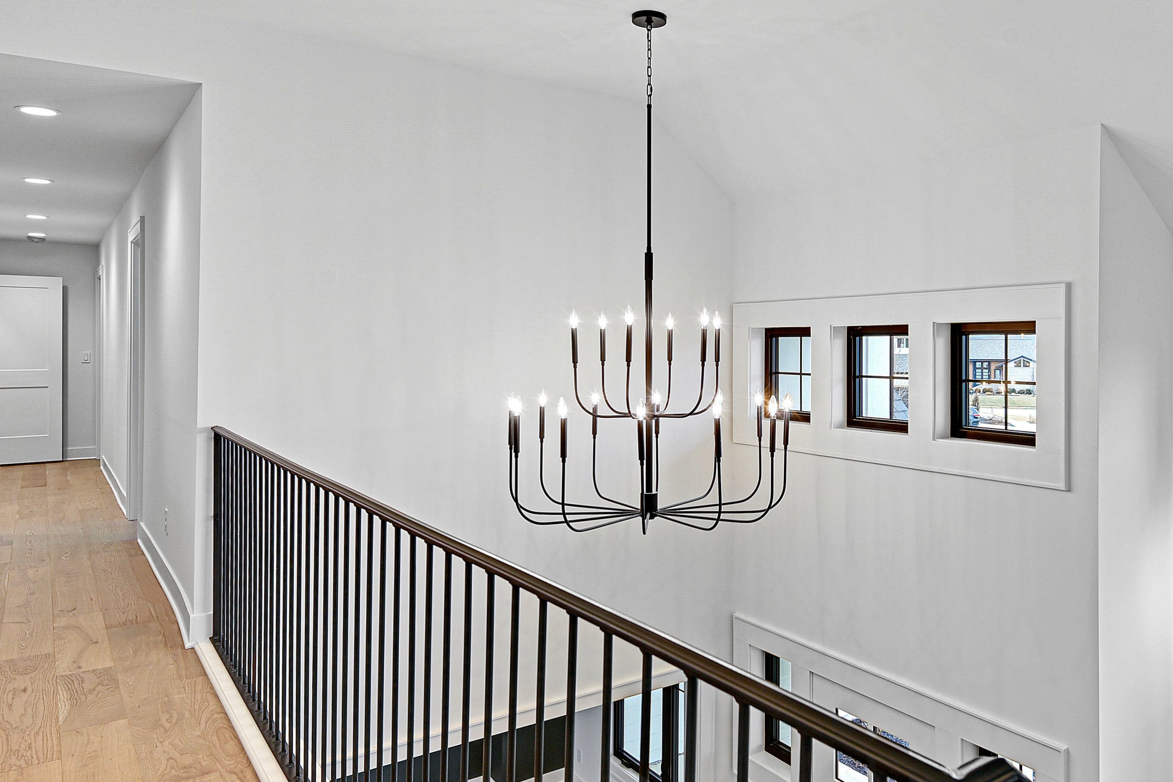 Beverly 18 Light Chandelier - Black