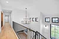 Beverly 18 Light Chandelier - Black
