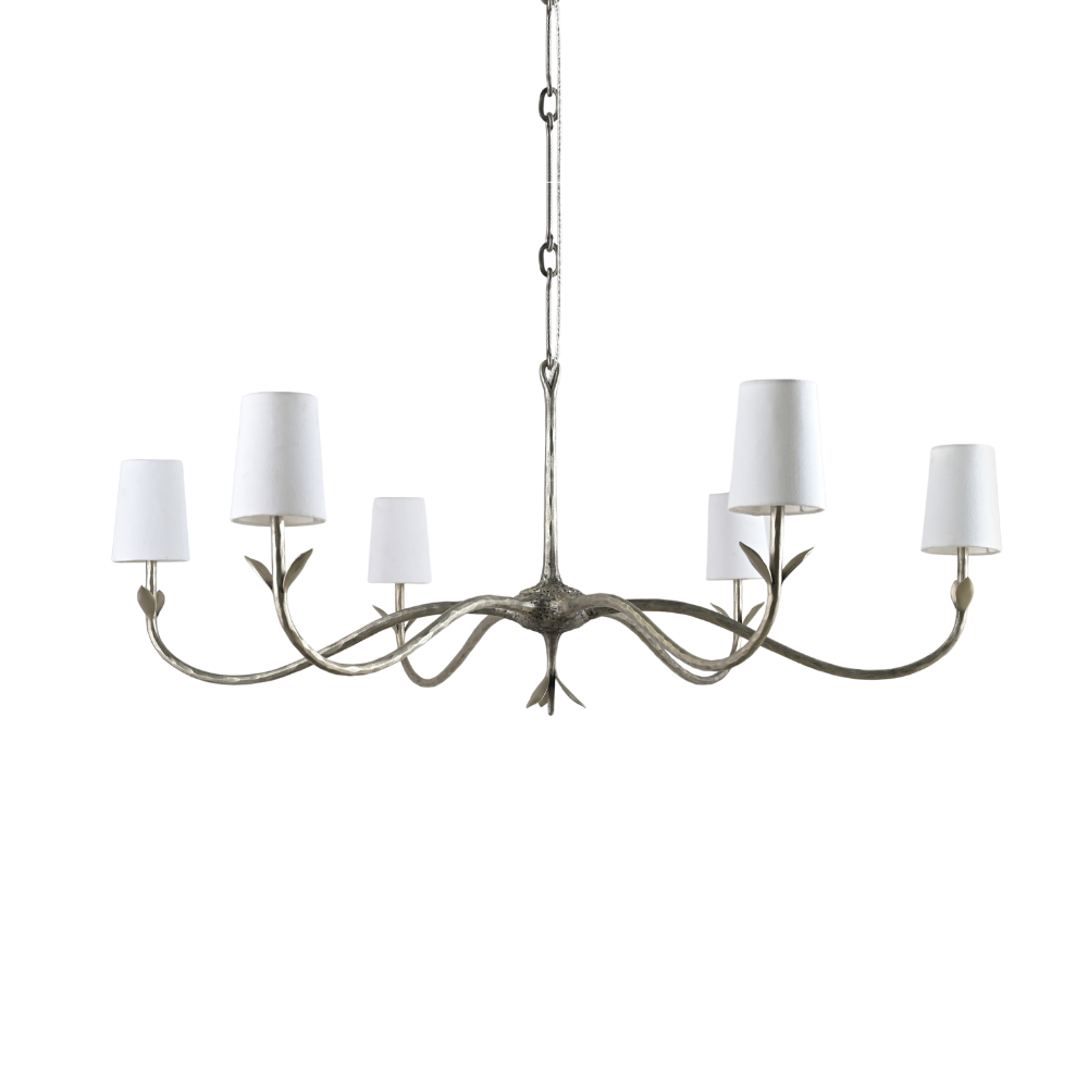 Sylvie Chandelier - Pewter
