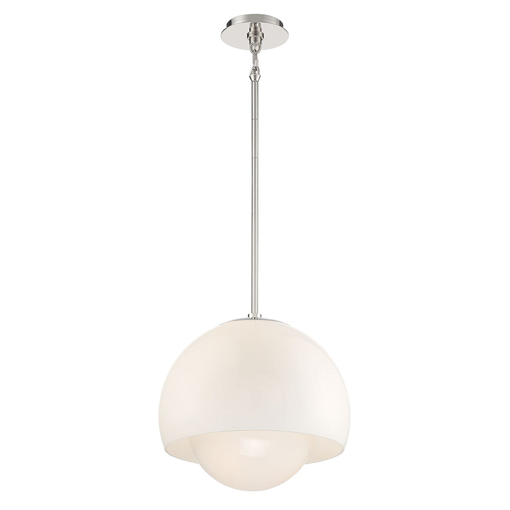 Skye 6 Light Pendant - Polished Nickel