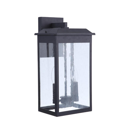 Drake 4 Light Outdoor Lantern - Black - Medium