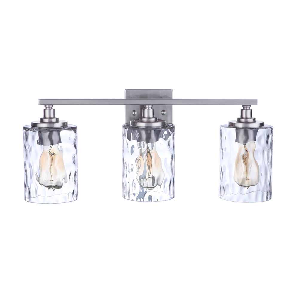 Voda 3 Light Vanity - Satin Nickel