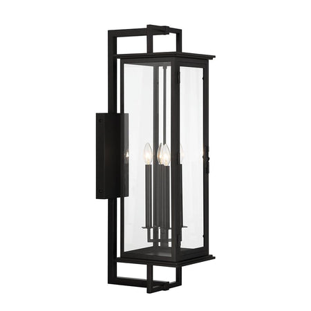 Boland LED Outdoor Wall Mount - Black - Small