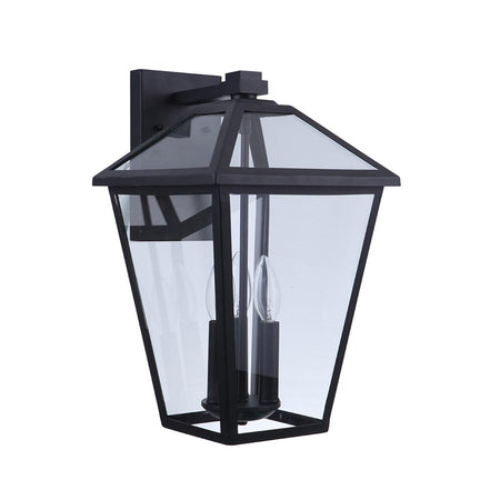Rockhouse 2 Light Outdoor Lantern - Medium - Bronze
