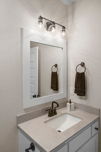 Dupont II 3 Light Vanity - Black