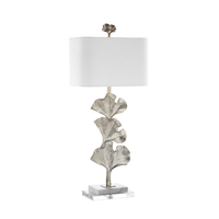 Solana Marble & Crystal Table Lamp