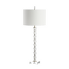 Bryce Table Lamp - Silver Leaf