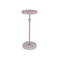 Svelte Drink Table - Silver