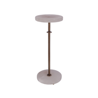 Svelte Drink Table - Gold