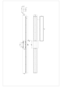 Blade 48" Outdoor Wall Mount