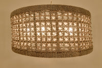 Tulia Chandelier - White Washed + White