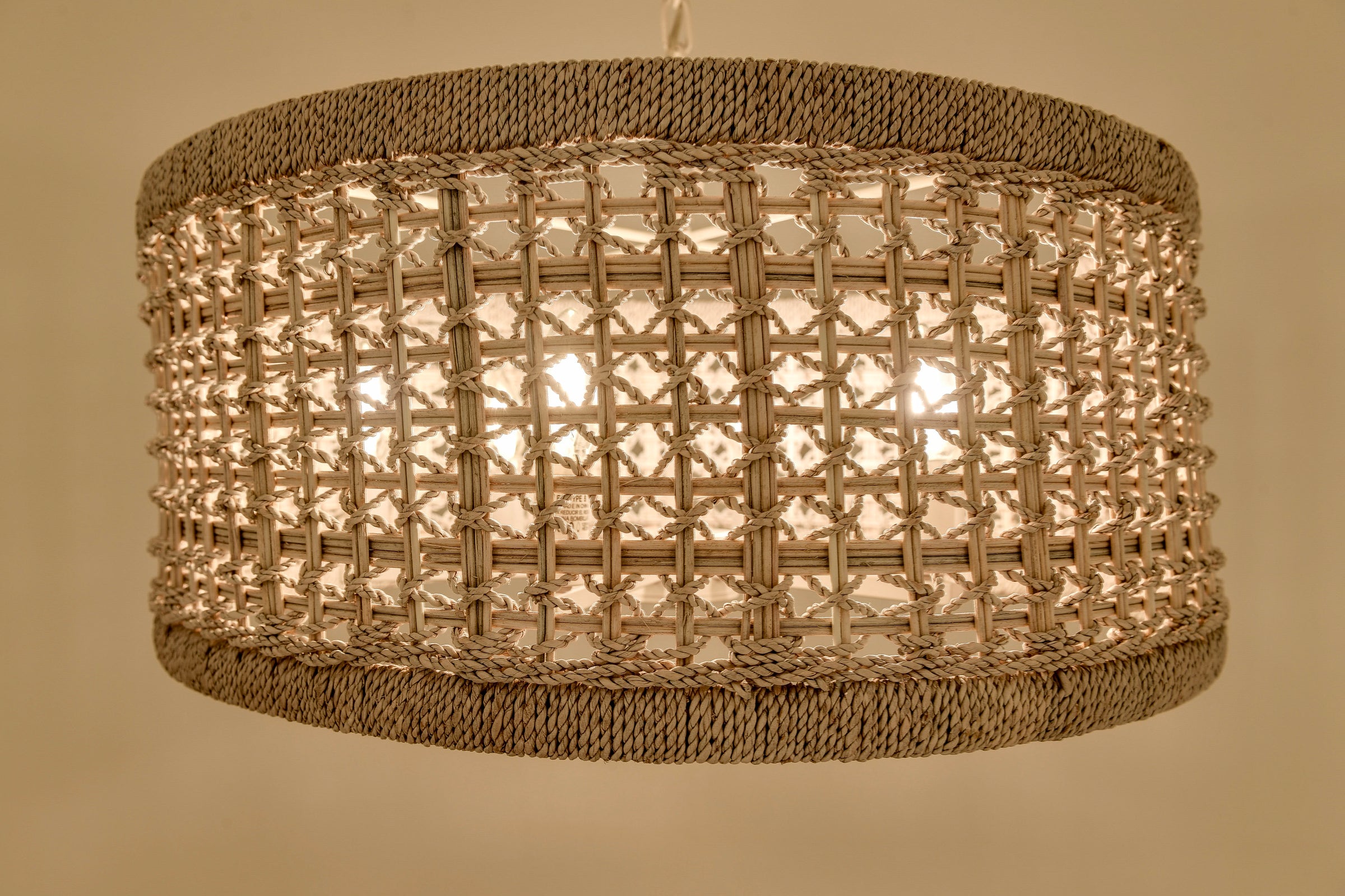 Tulia Chandelier - White Washed + White