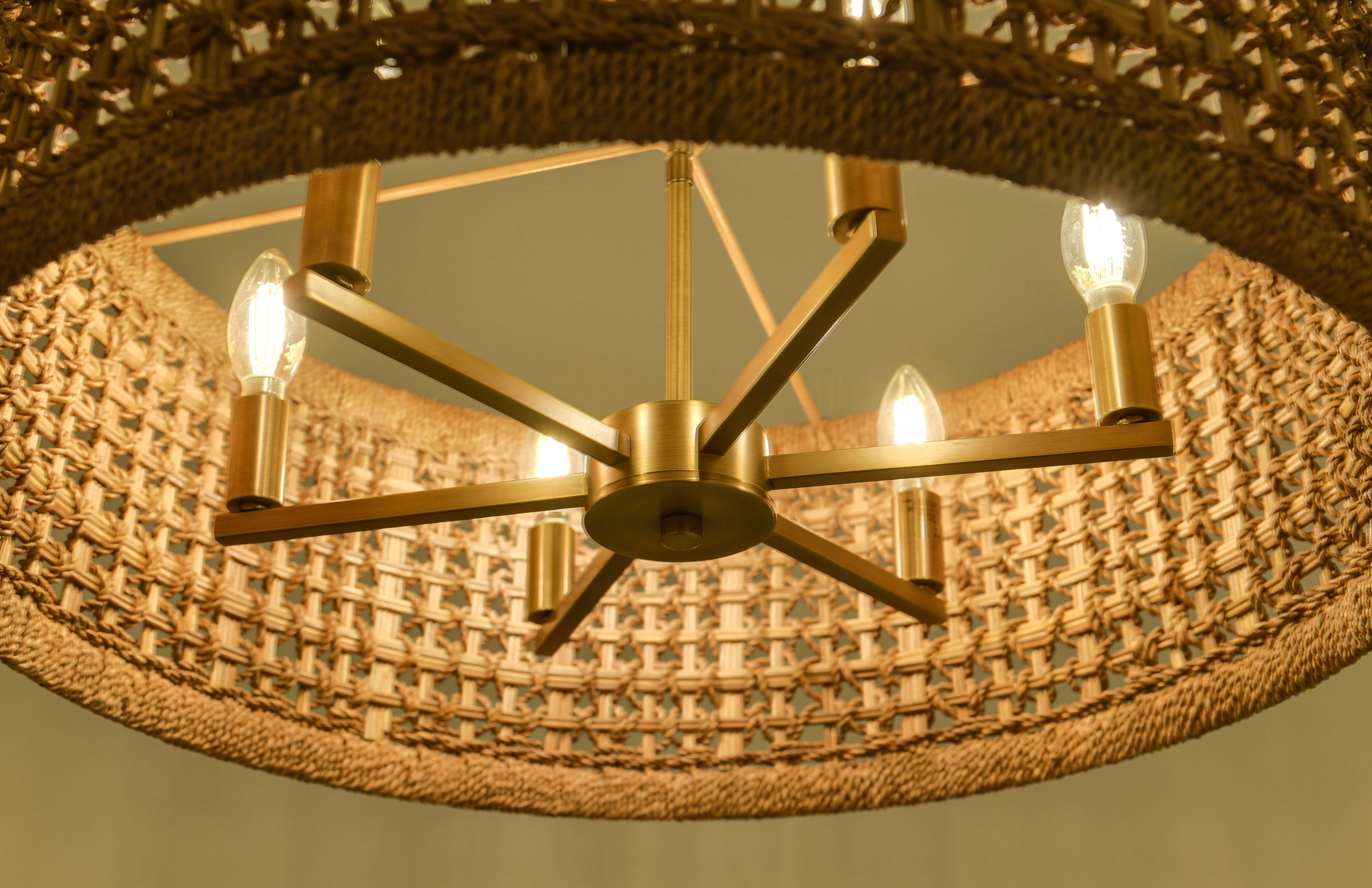 Tulia Chandelier - Natural