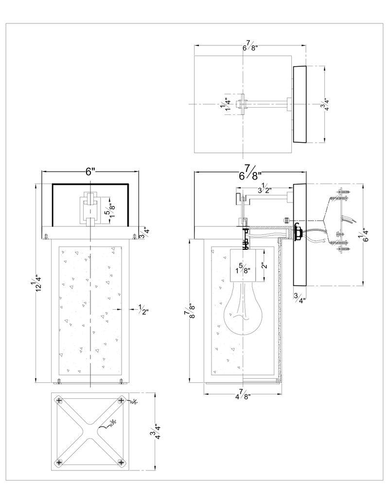 Clayton Outdoor Wall Lantern