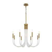Grace Chandelier - Aged Brass