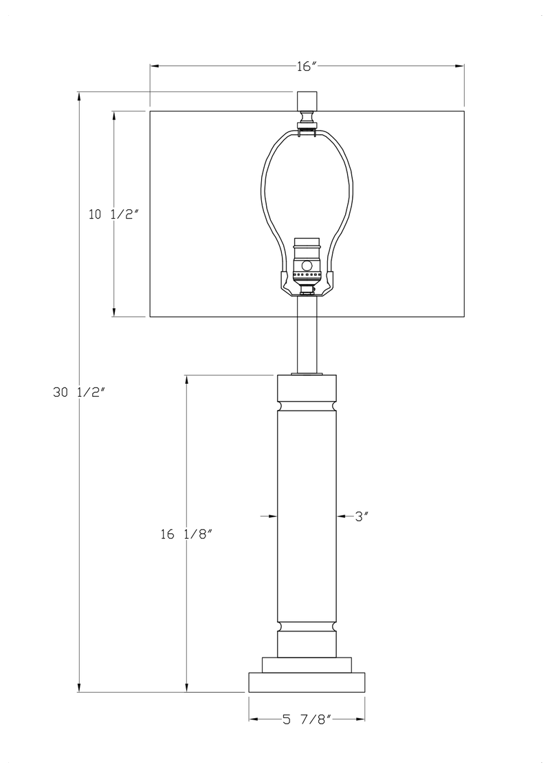 Victoria Crystal Table Lamp