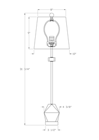 Glimmers Buffet Lamp