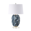Ruffles Table Lamp - Blue