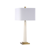 Obelisk Table Lamp - Alabaster
