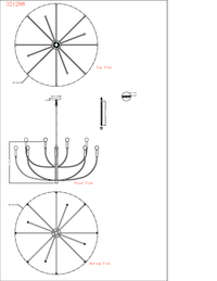 Hayden 12 Light Chandelier