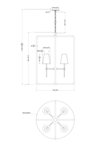 Haven 4 Light Lantern