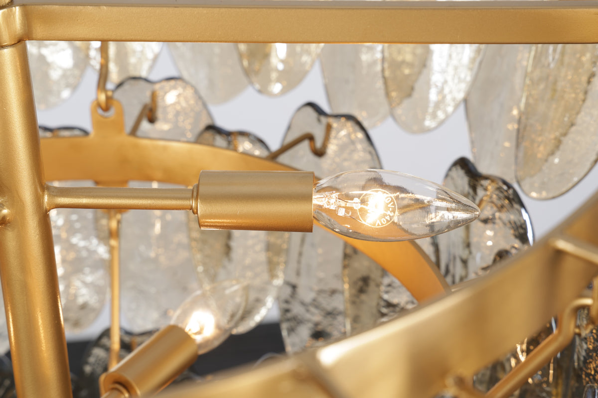 Ritzy 12 Light Chandelier