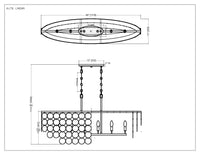 Oasis Linear Chandelier