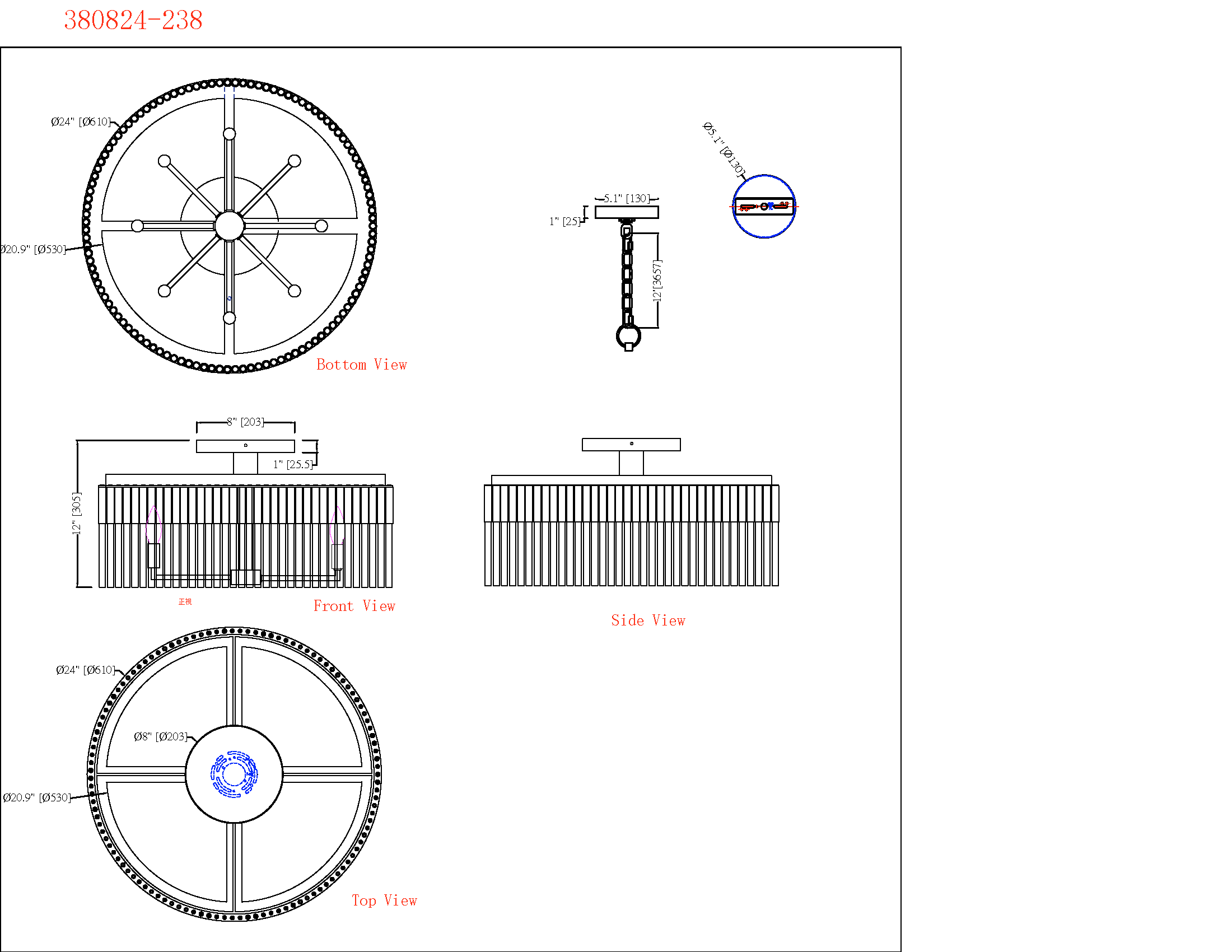 Drama Queen Convertible Chandelier