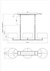 Florence Linear Chandelier