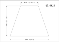 Blakely 1 Light Pendant - Black & Aged Brass