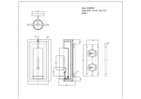 Rylee Outdoor Wall Lantern - Small
