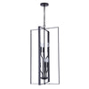 Leah 6 Light Foyer Pendant - Black