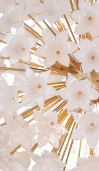 Dogwood Pendant - Champagne