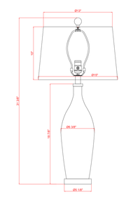 Watercolor Table Lamp