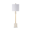 Sleek Buffet Lamp - Alabaster