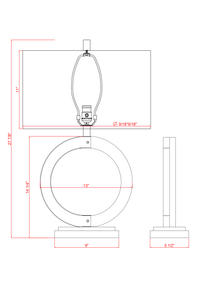 Geo Elegance Table Lamp