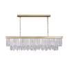 Botanical Linear Chandelier - Brass