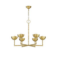 Iris 6 Light Chandelier