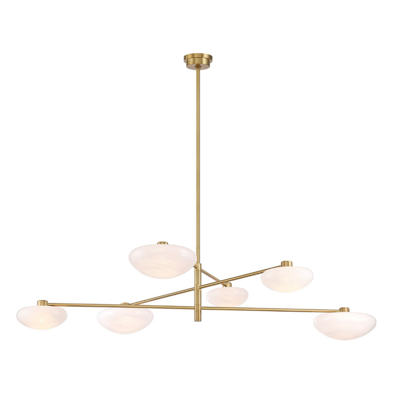 Sundrift 6 Light Adjustable Chandelier