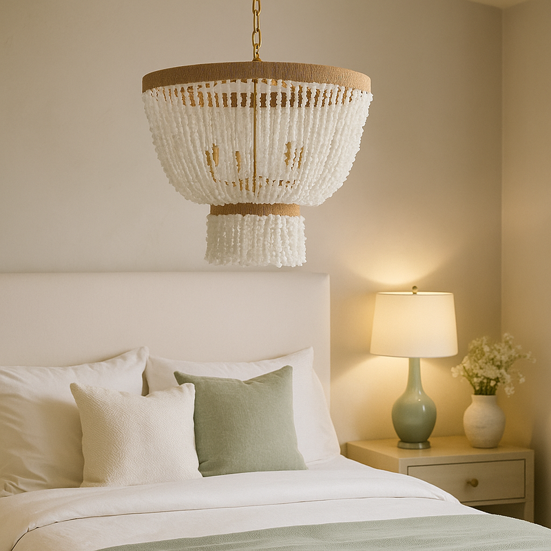 Naples Chipped Quartz Chandelier