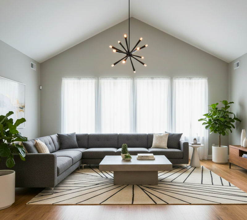 Nebula Chandelier - Bronze