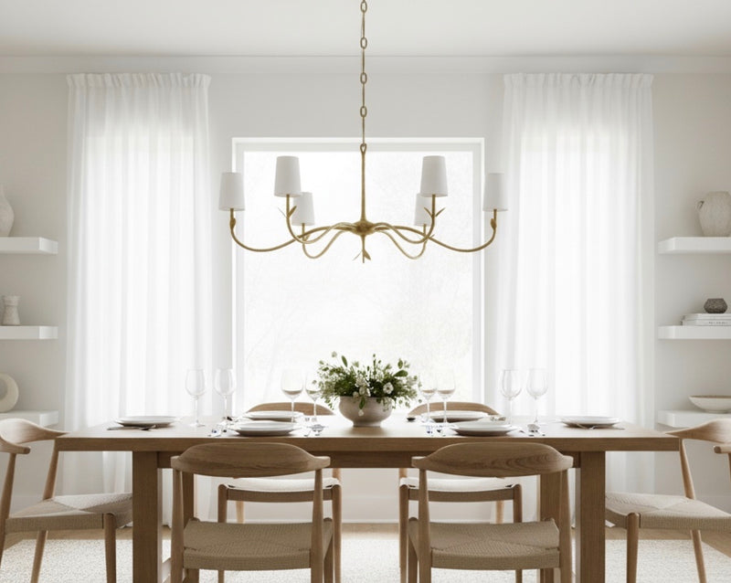 Sylvie Chandelier - Brass