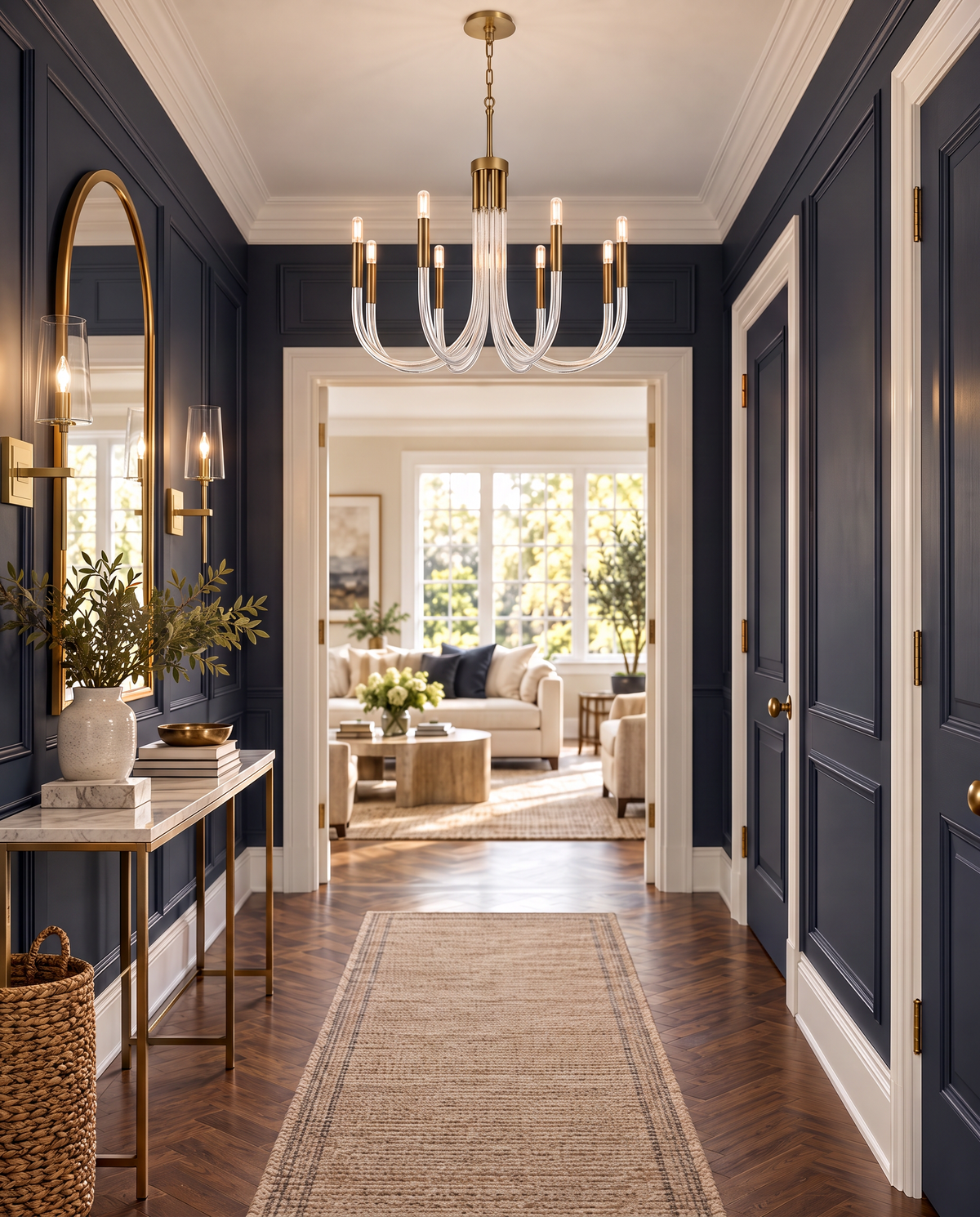 Grace Chandelier - Aged Brass
