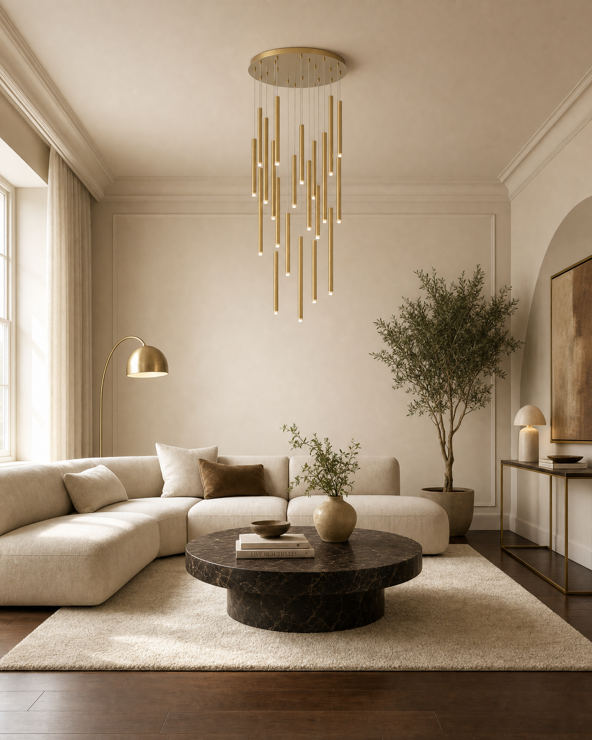 Svette 21 Light Pendant Chandelier